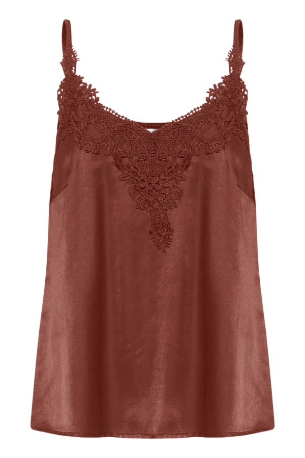 CRANNA TOP BRUN