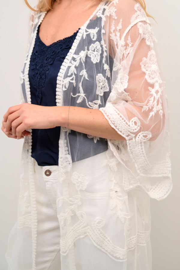 CRBARELY KIMONO ONE SIZE