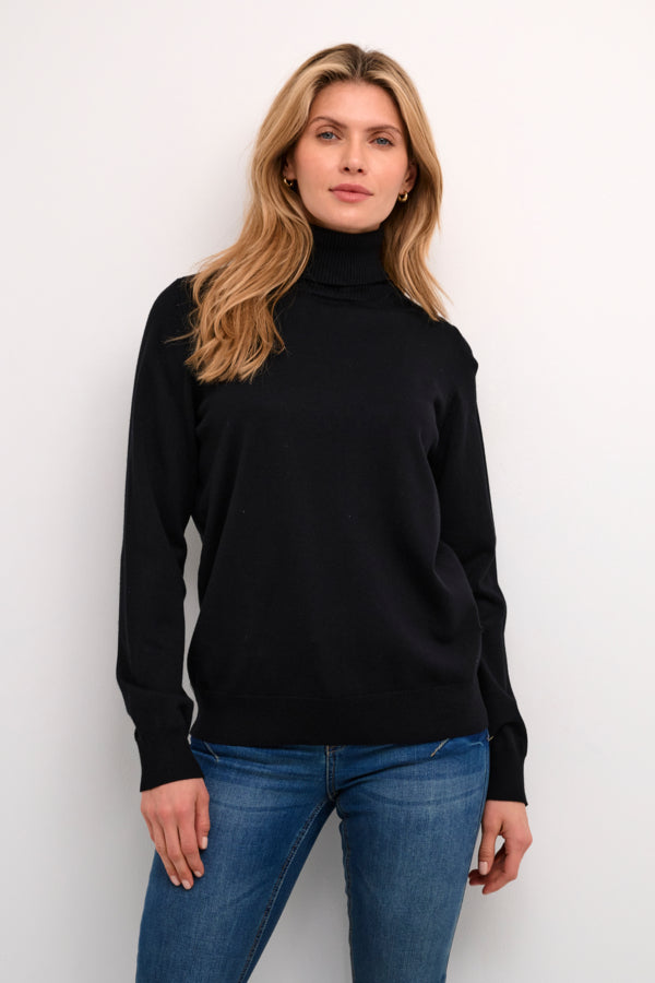 CRVILLEA KNIT PULLOVER ROLLNECK