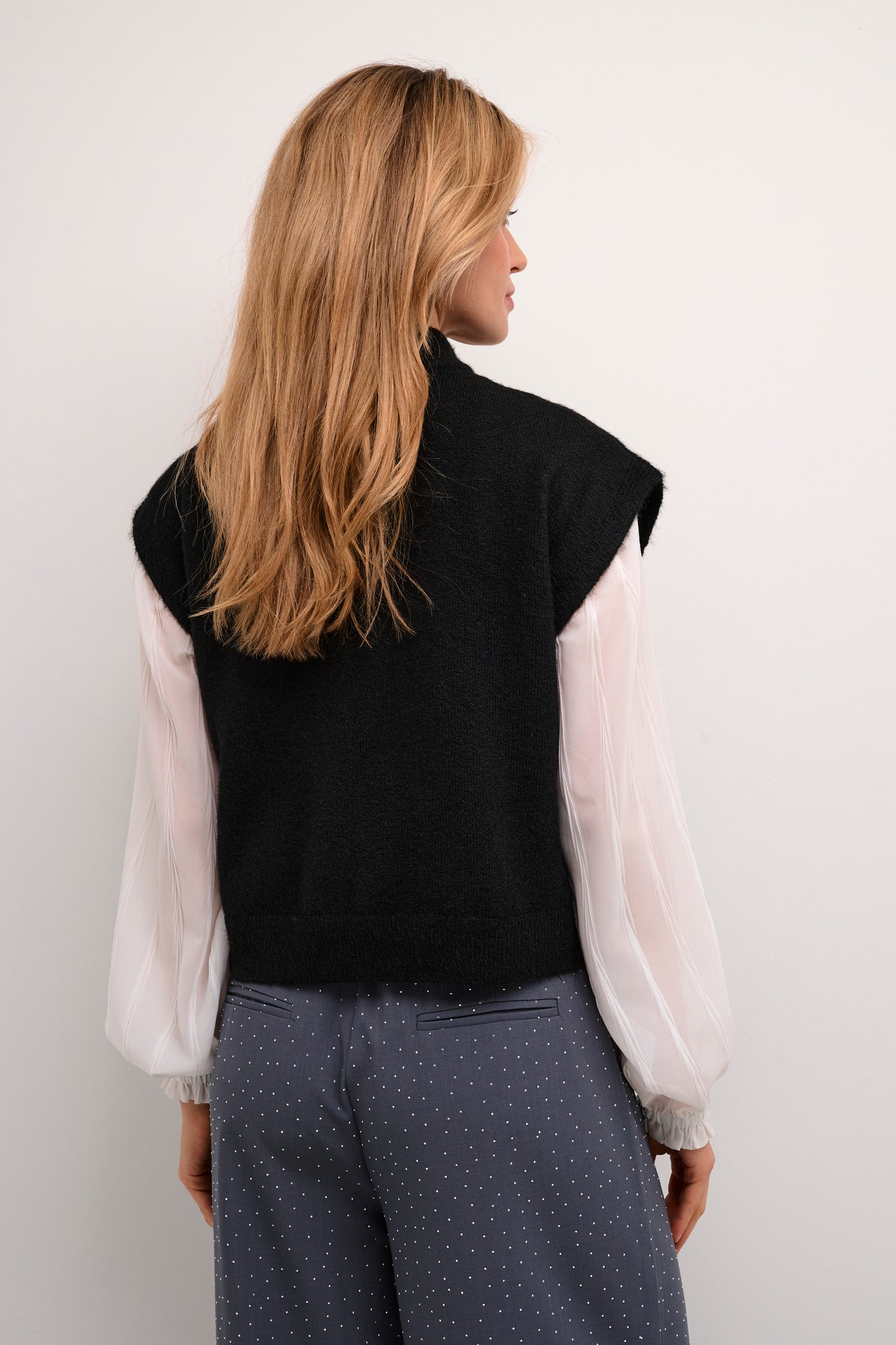 CRJANGLE KNIT SLIPOVER