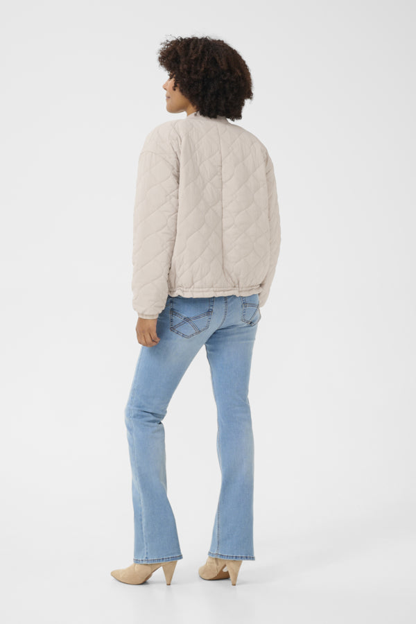CRMYRA QUILT JACKET BEIGE