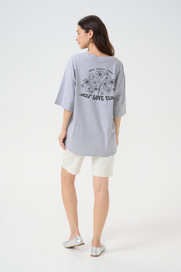 CRSIFFA T-SHIRT GRÅ