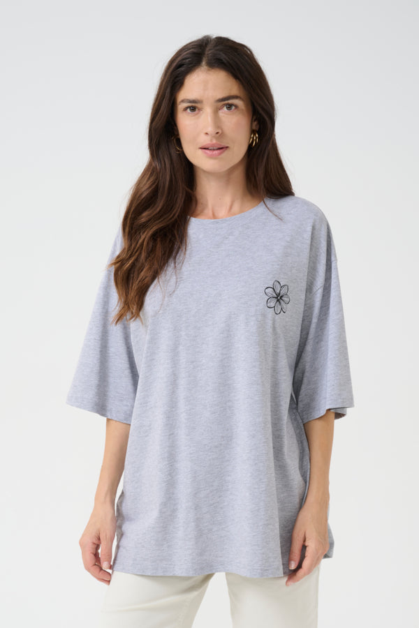 CRSIFFA T-SHIRT GRÅ