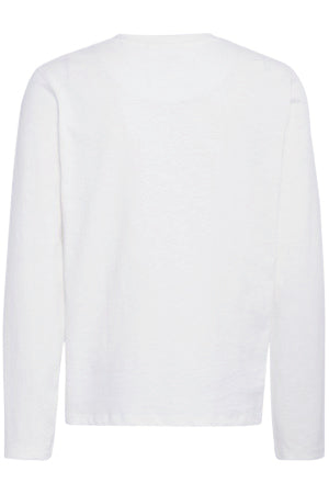 LONG SLEEVED T-SHIRT - HVIT