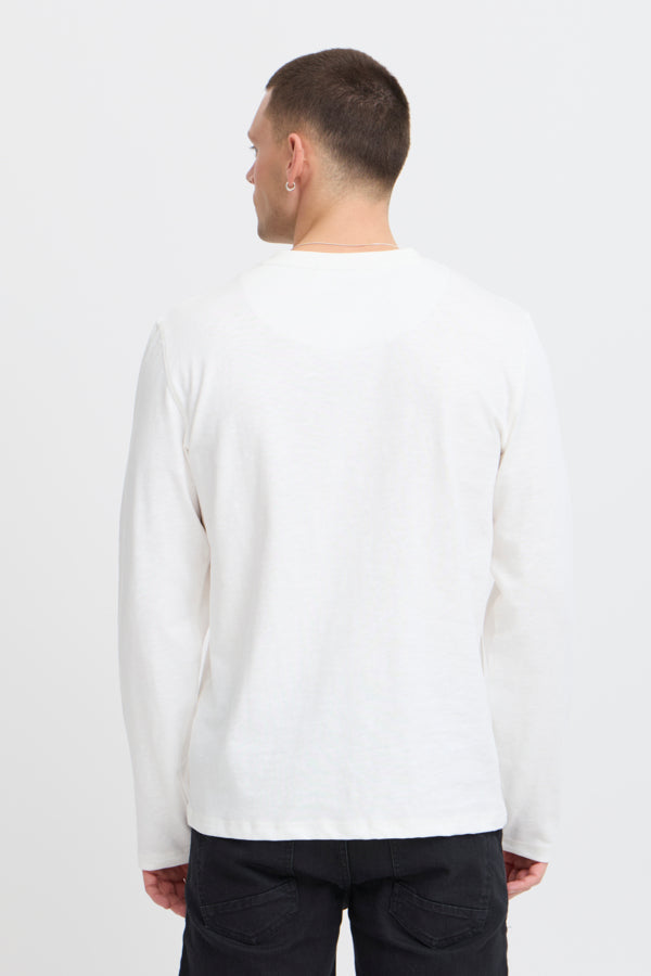 LONG SLEEVED T-SHIRT - HVIT
