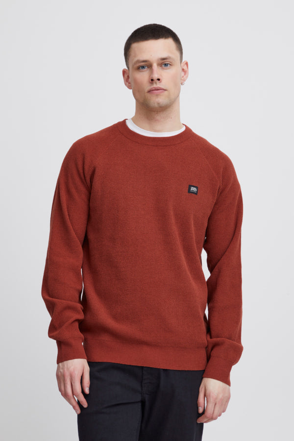 KNITTED PULLOVER RØD