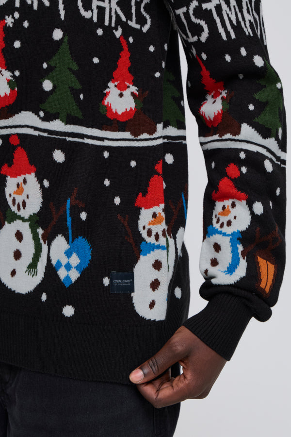 KNITTED CHRISTMAS PULLOVER