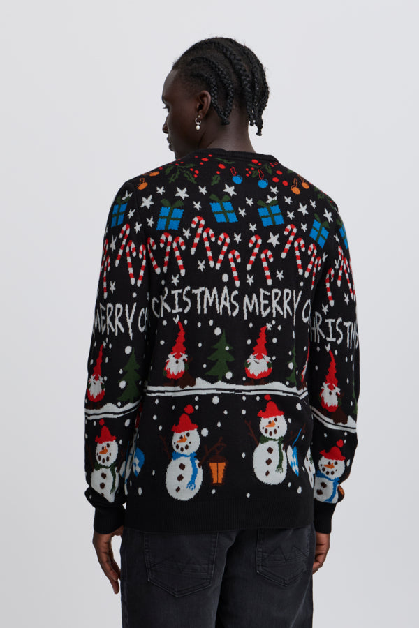 KNITTED CHRISTMAS PULLOVER