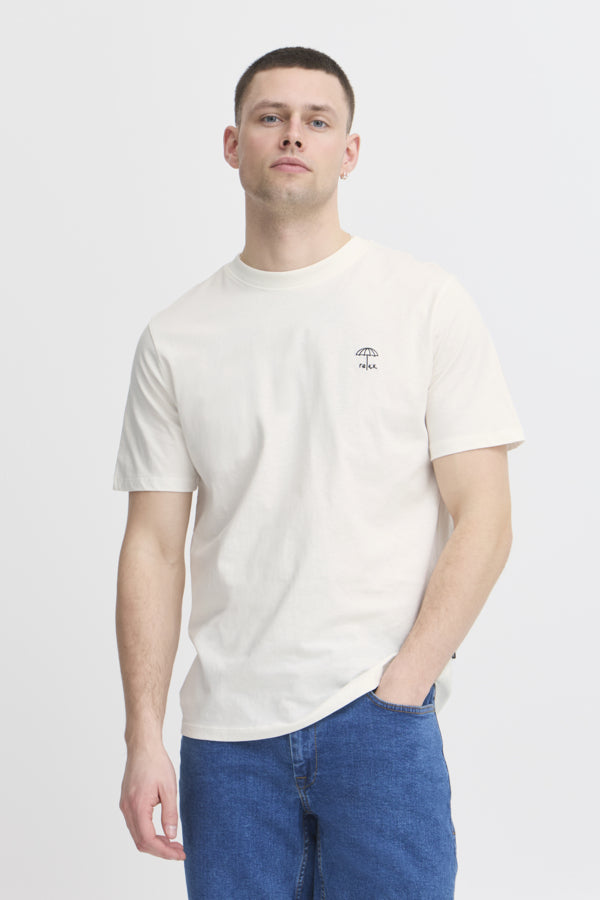 BHJENS TEE SNOW WHITE