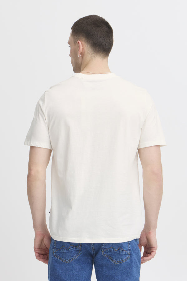BHJENS TEE SNOW WHITE