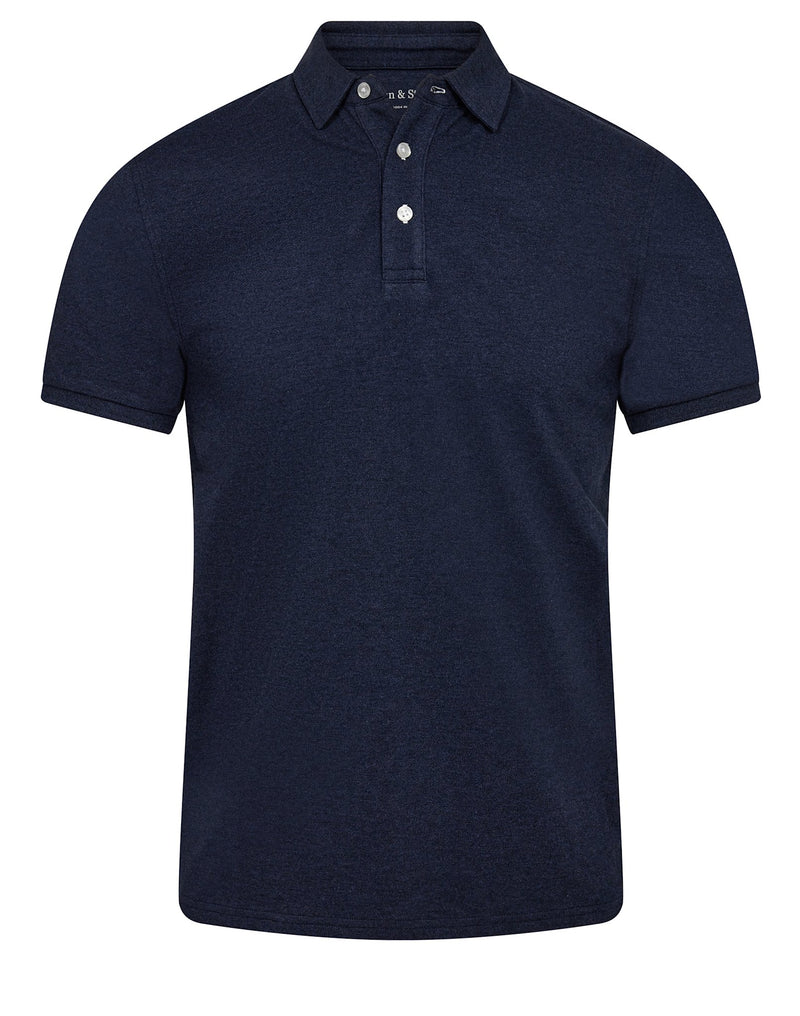 BS TAKETOMI REGULAR FIT POLO - OCEAN