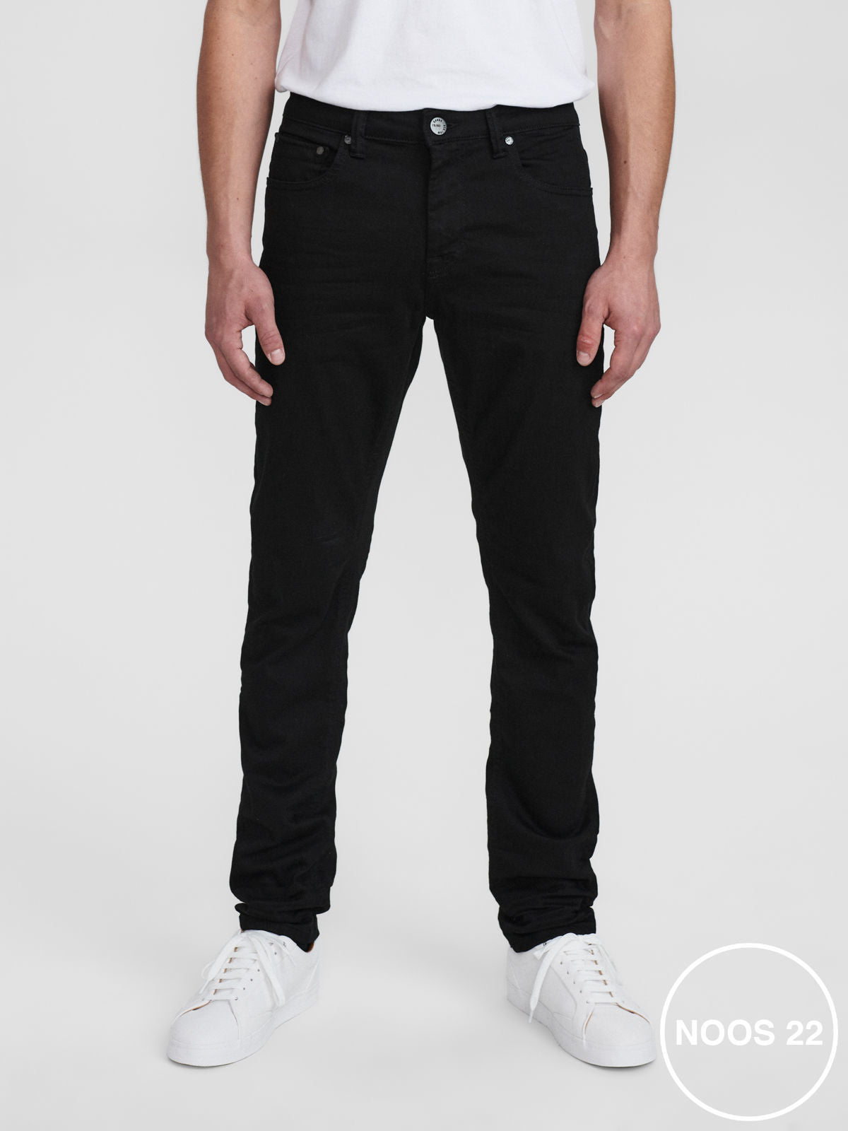 JONES SLIM FIT JEANS - K1911 SVART