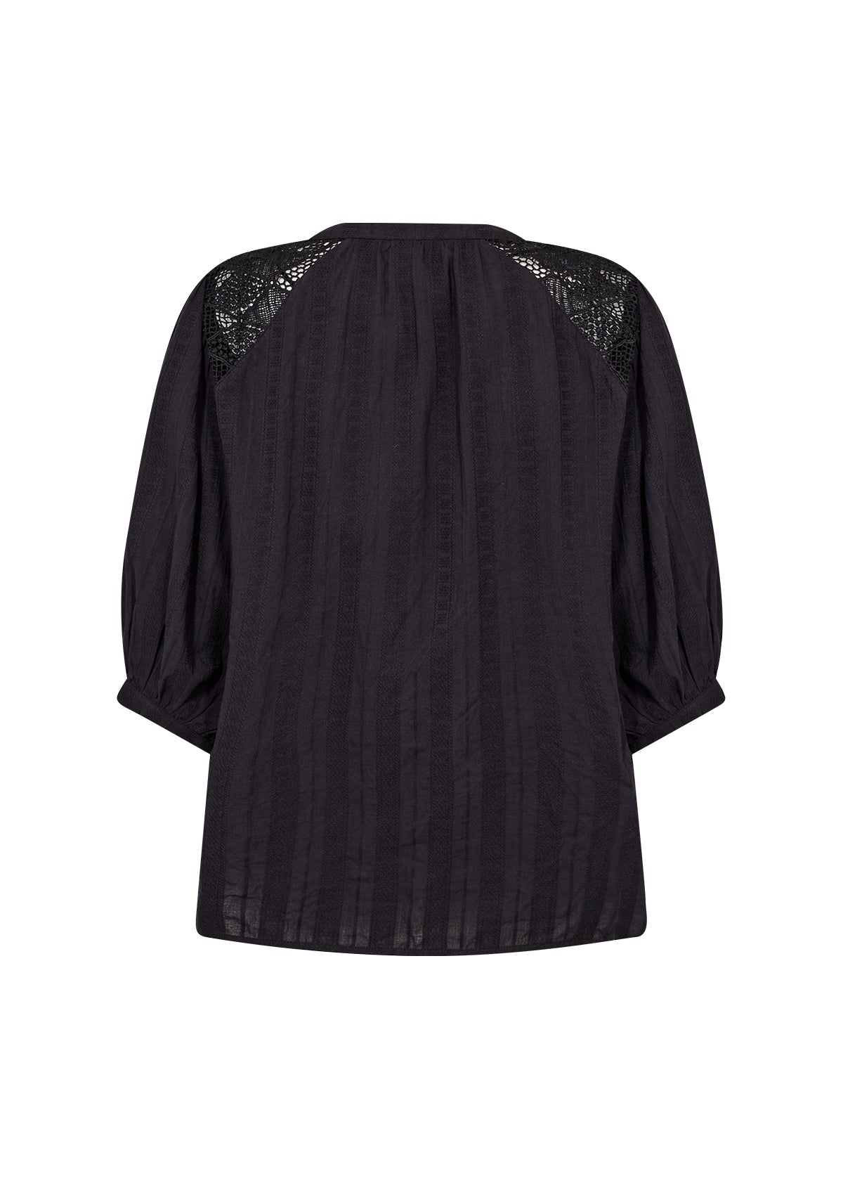 SC-RAFAELLA 3 BLUSE SVART