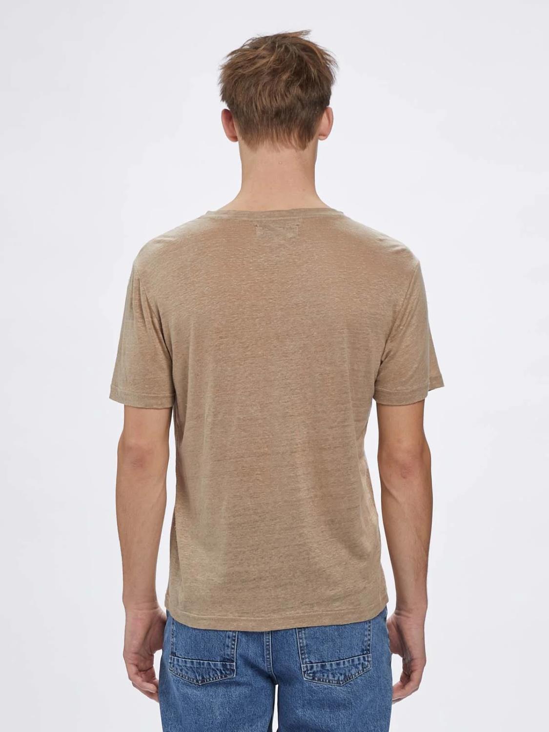 DUKE LINEN SS TEE - CORIANDER