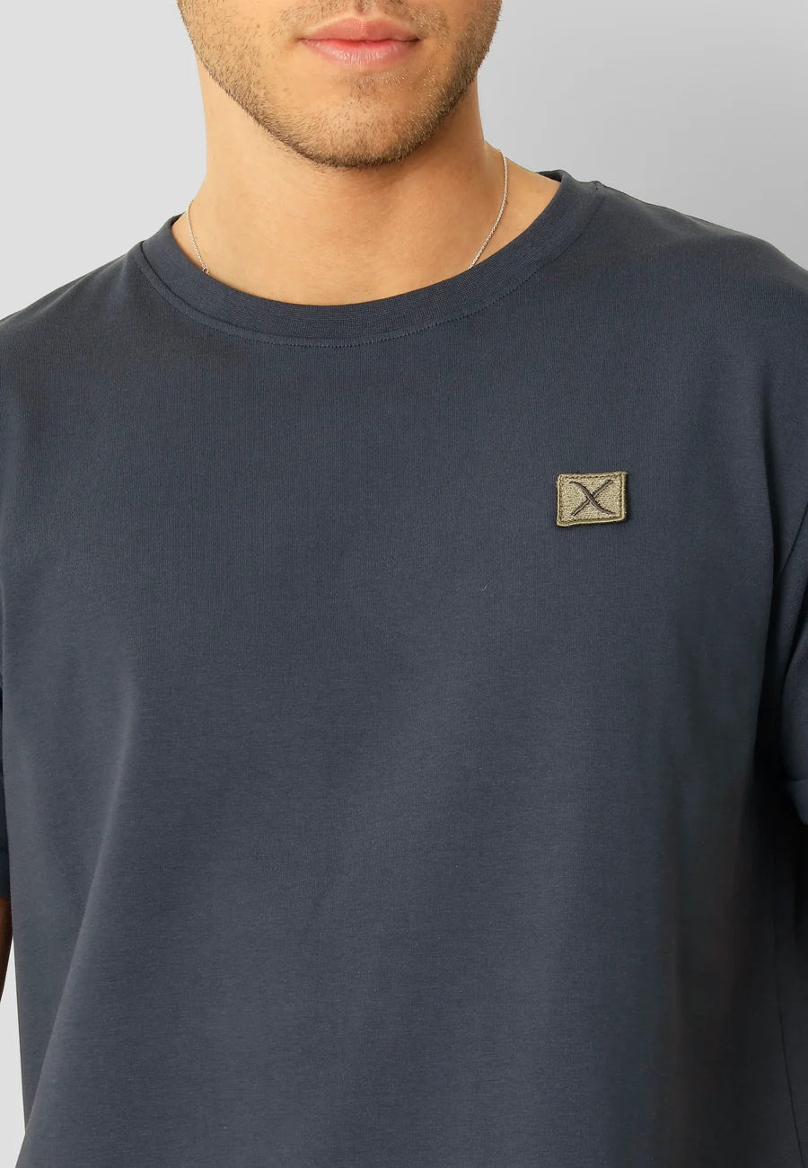 BASIC ORGANIC T-SHIRT - NAVY