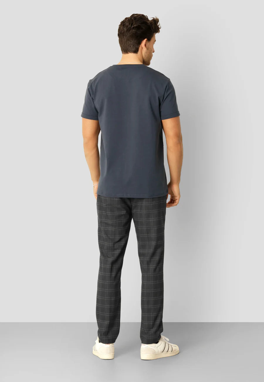BASIC ORGANIC T-SHIRT - NAVY