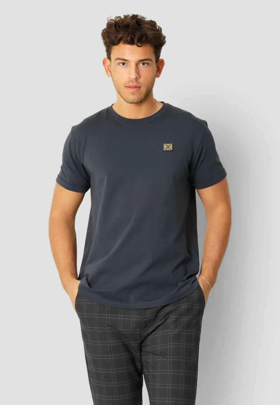 BASIC ORGANIC T-SHIRT - NAVY
