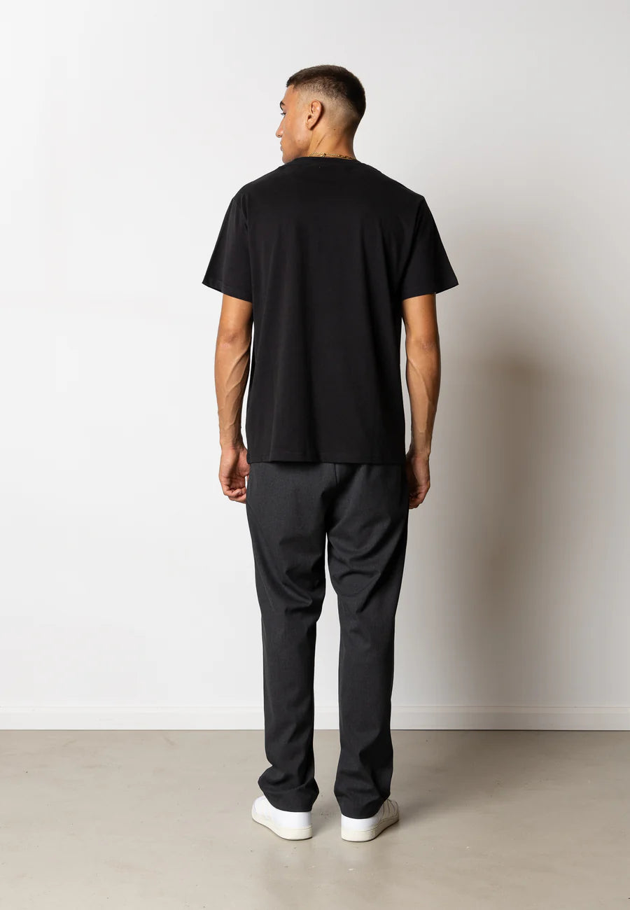 COHEN LOGO COTTON T-SHIRT SVART
