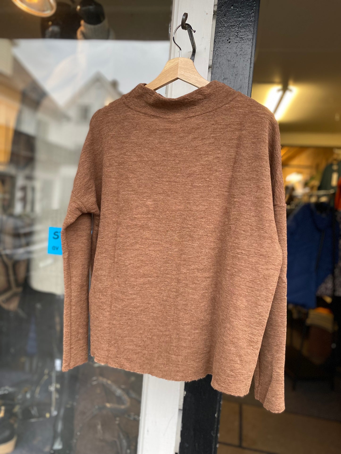 100% MERINOWOOL WIDE SHIRT