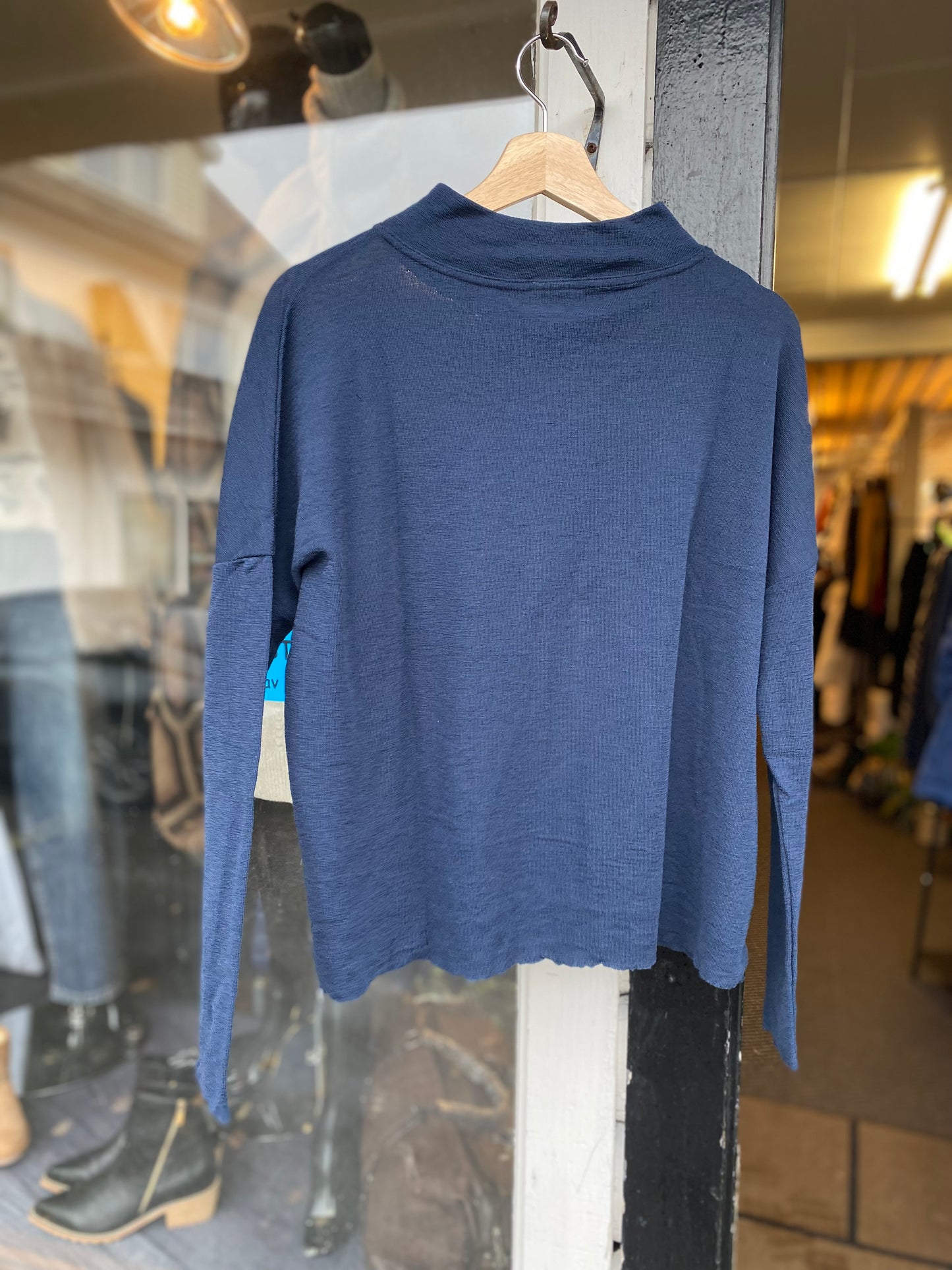 100% MERINOWOOL WIDE SHIRT
