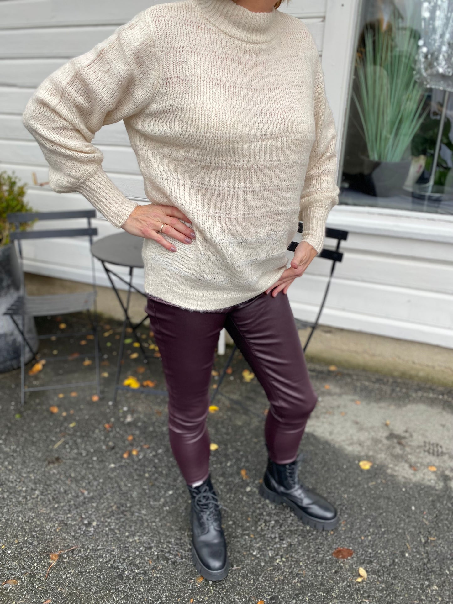 COATED LEGGINGS