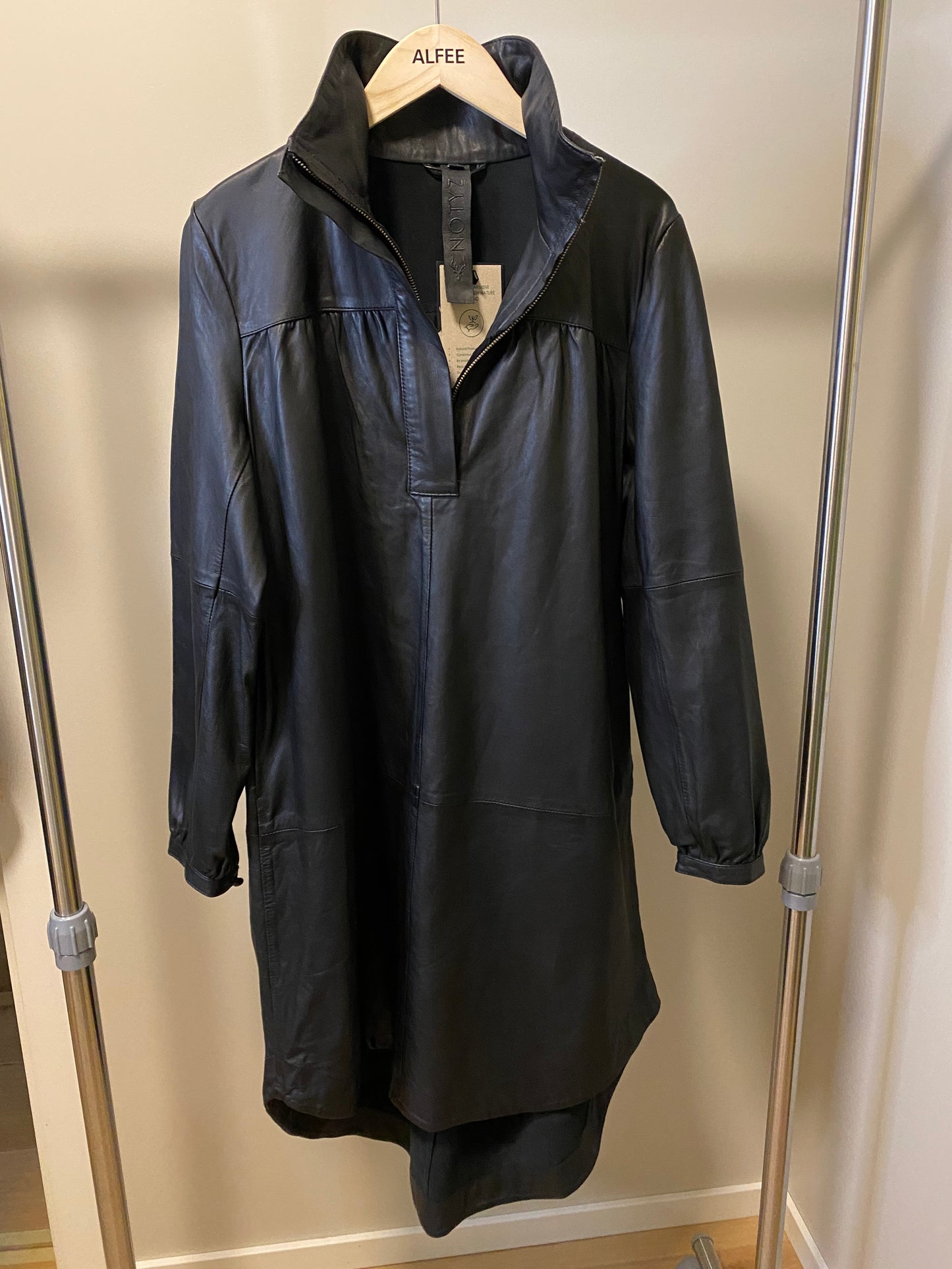 POLO DRESS LEATHER BLACK