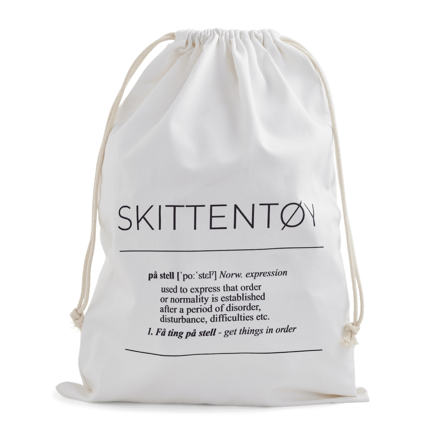 SKITTENTØYSPOSE