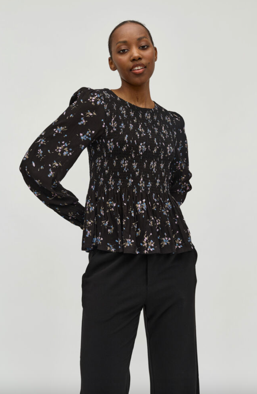 BRYNN-M BLOUSE SVART