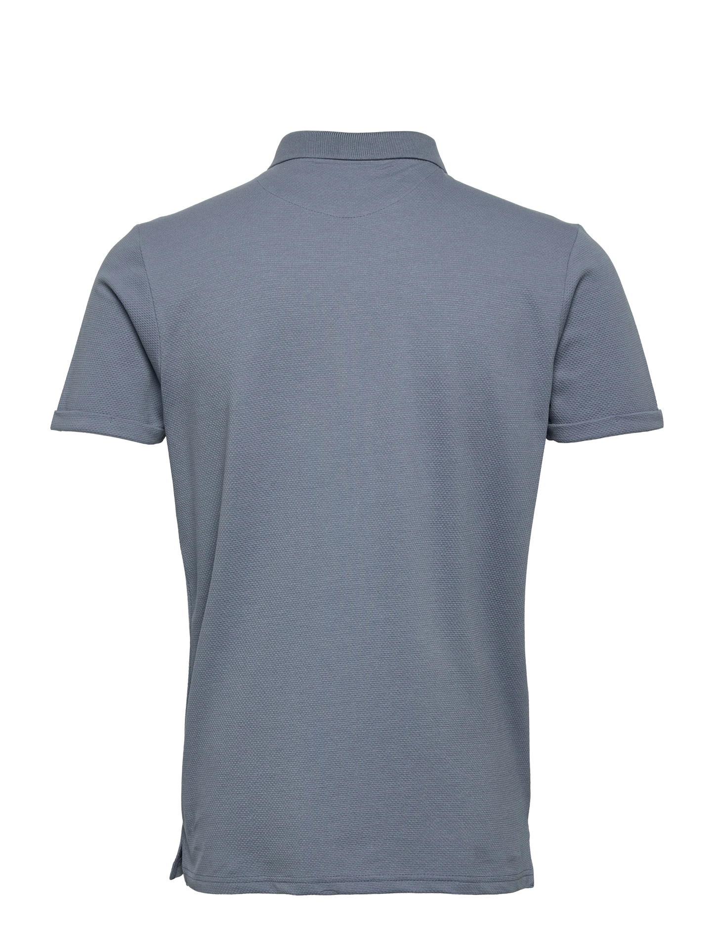 SILKEBORG STRETCH POLO DUSTY BLUE