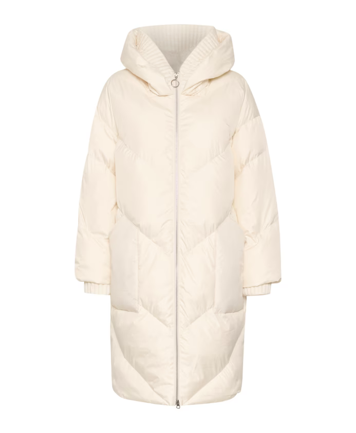 CRCHARLOTT PUFFER JACKET OFF-WHITE