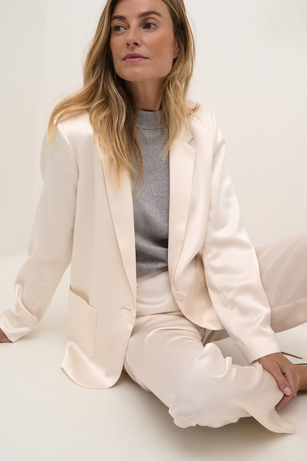 CRCOCAMIA LS SATEEN BLAZER