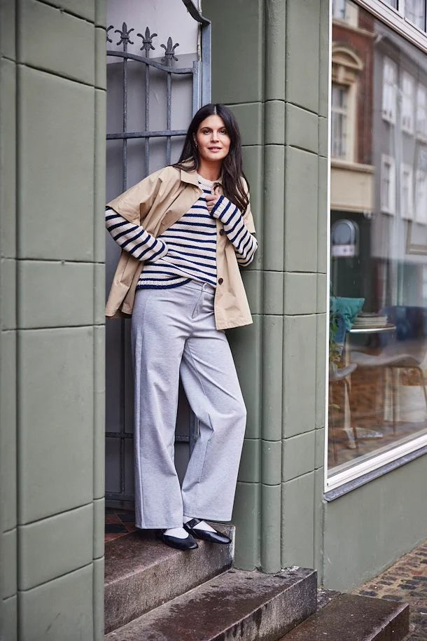 FRBELINDA PU 1 STRIKKET PULLOVER