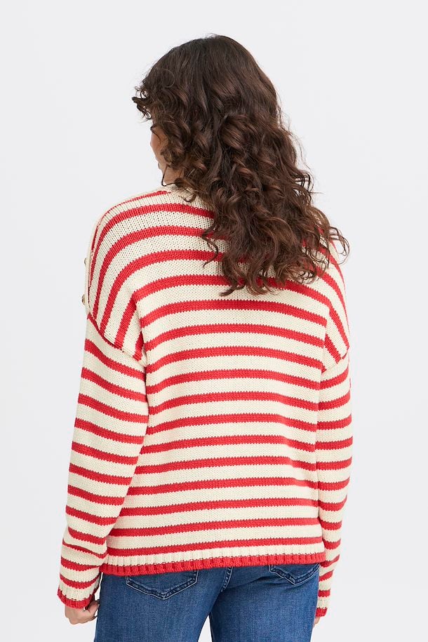 FRBELINDA PU 1 STRIKKET PULLOVER