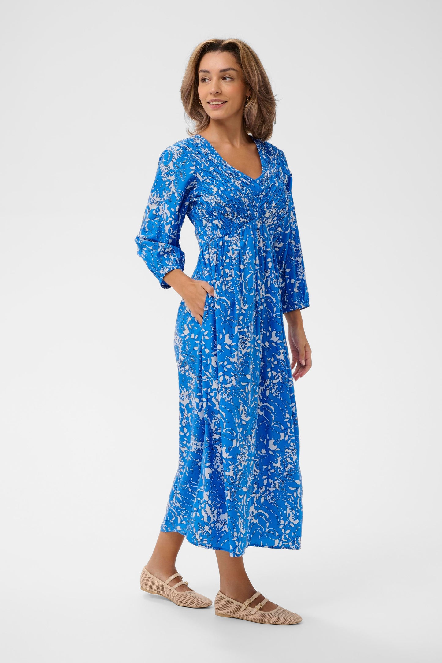 CRTiah Smock Dress