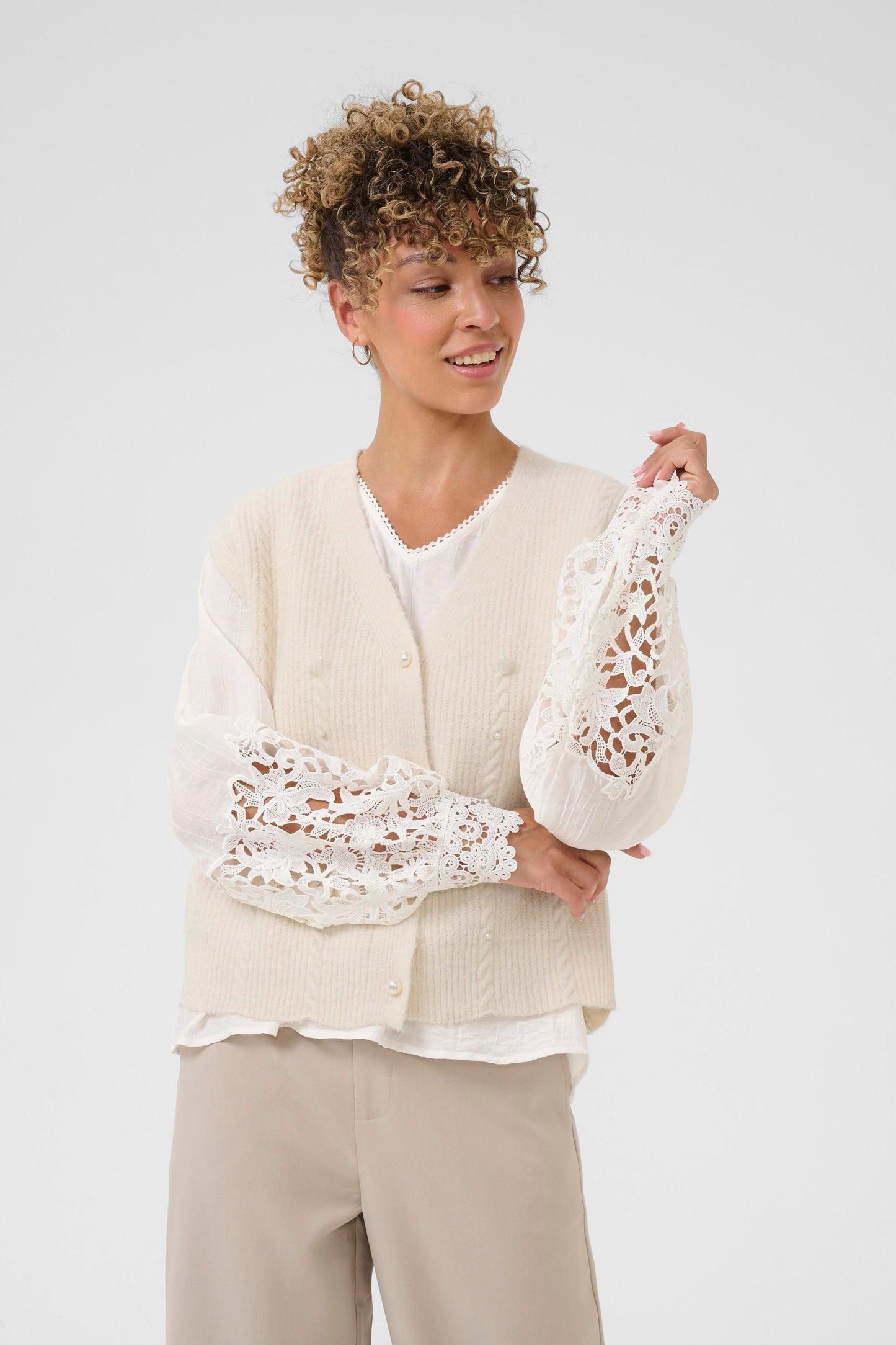 CRKLEMENTINE KNIT VEST