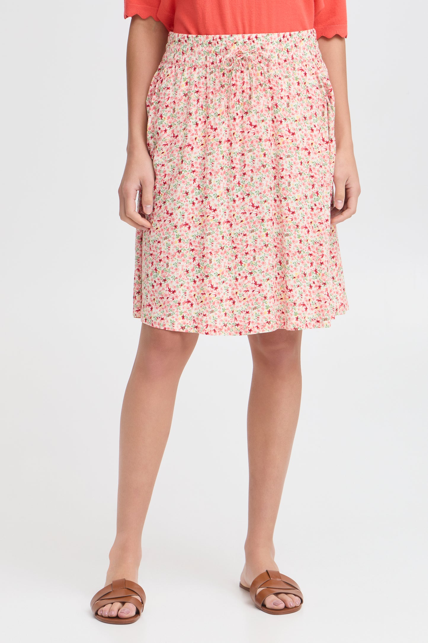 FRHEAT SKIRT ROSA