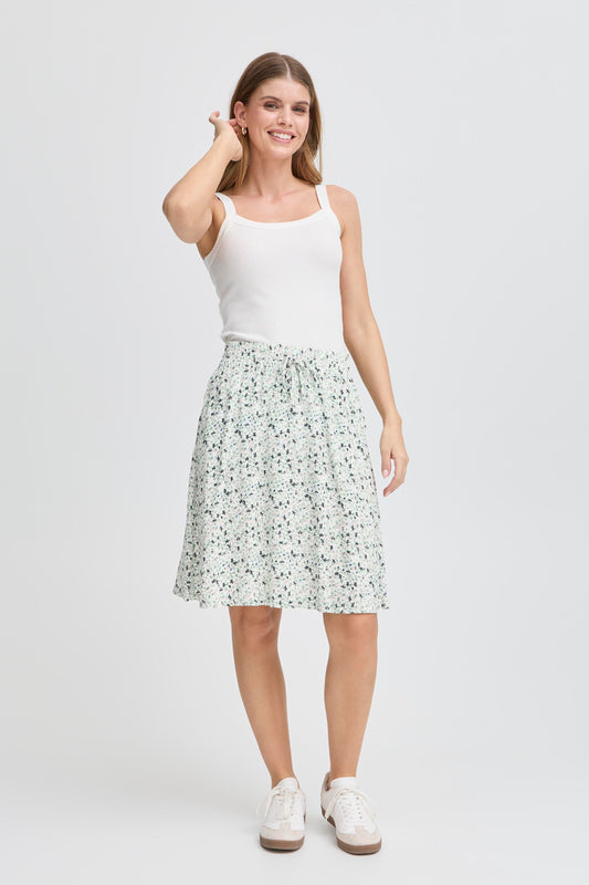 FRHEAT SKIRT GRØNN
