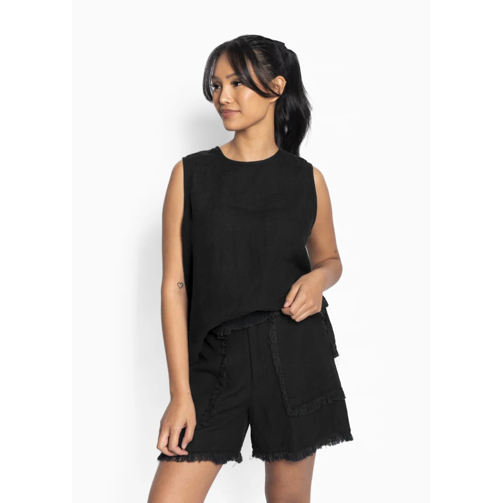 LILA LINEN SHORTS