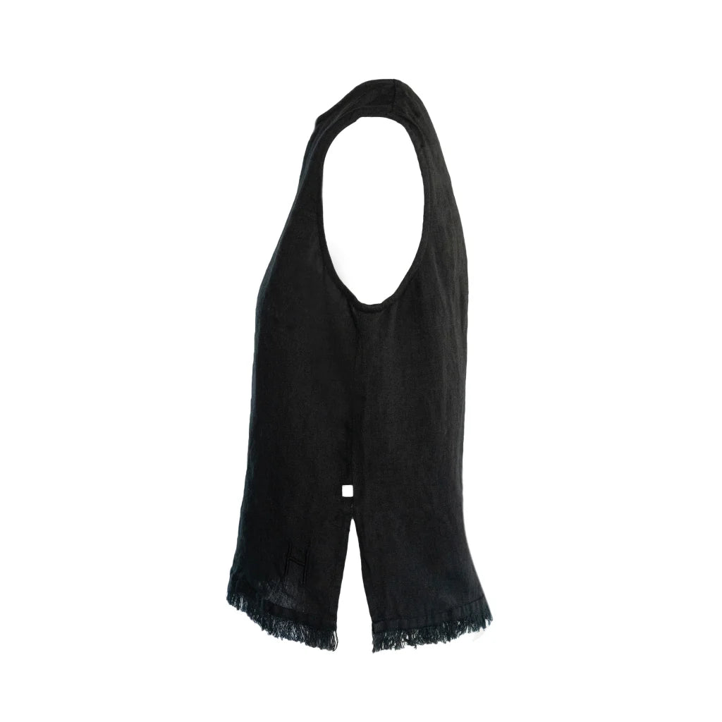 LILA LINEN TOP