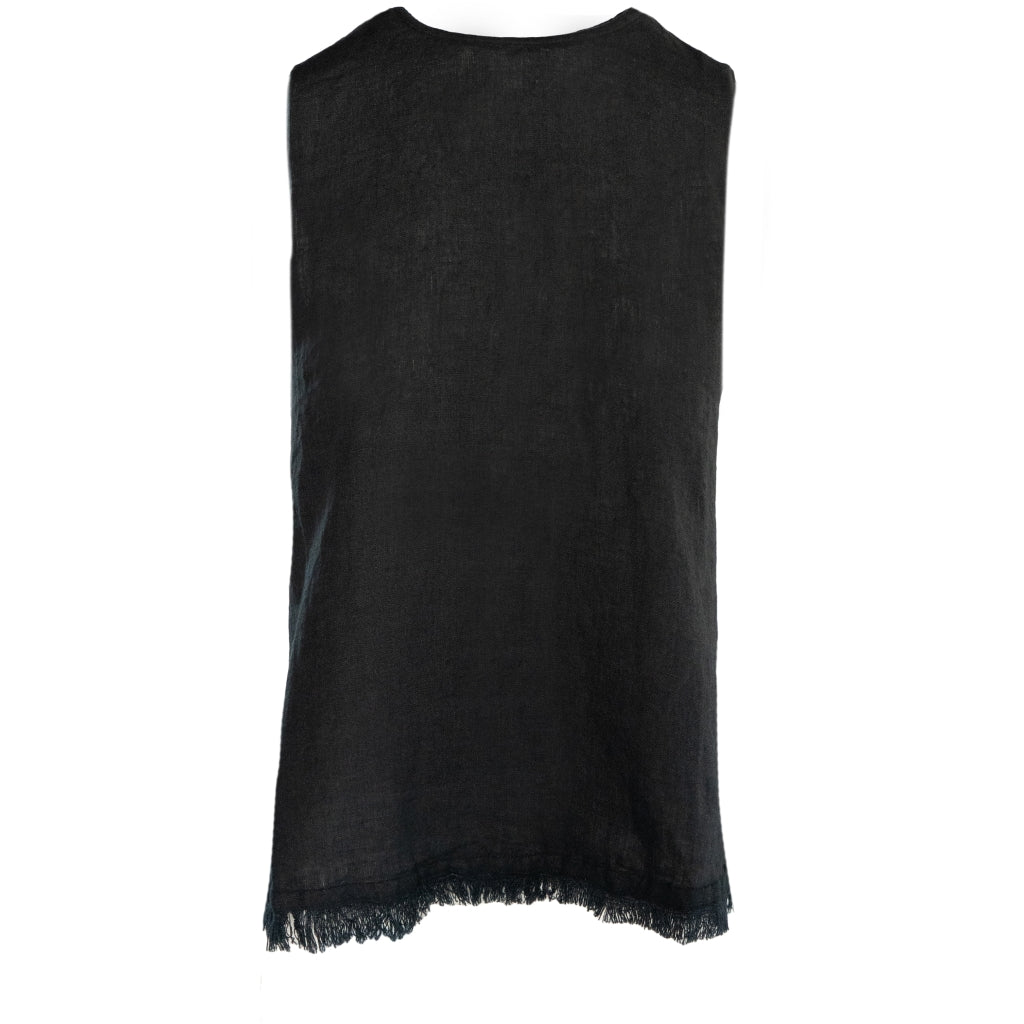 LILA LINEN TOP